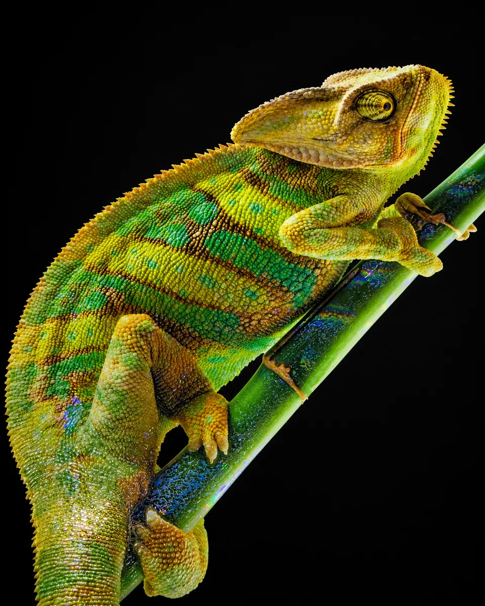 High-chroma metallic colour reference used when specifying cold foil artwork, showing how vivid CMYK overprints behave over a reflective foil base