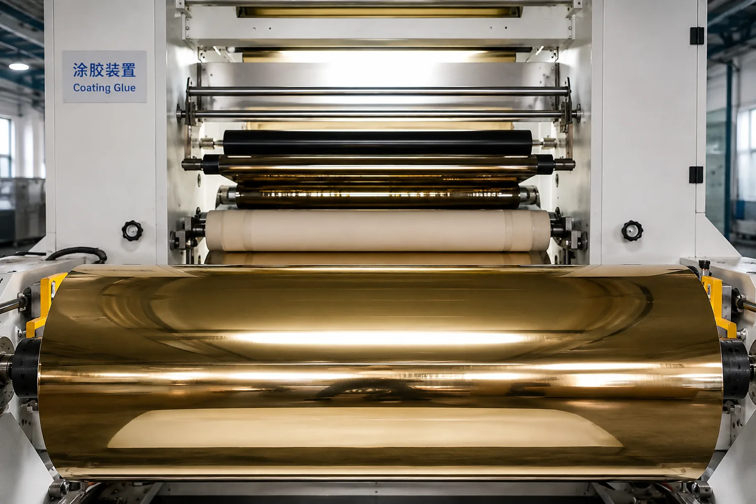 Bobina de aluminio para espejo óptico