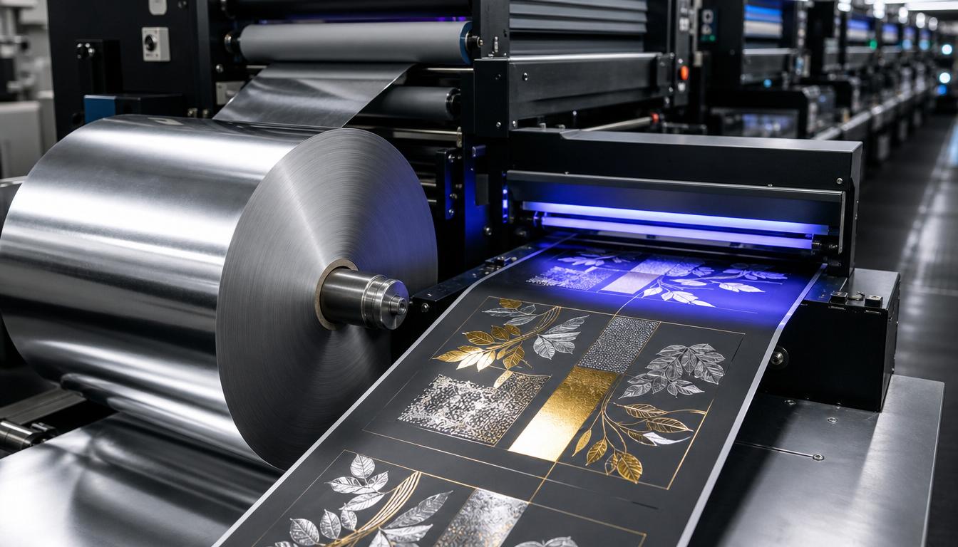 Cover image for the article “Cold Foil Stamping Definition: What It Is, How It Works & Where It Wins (2026)” on…
