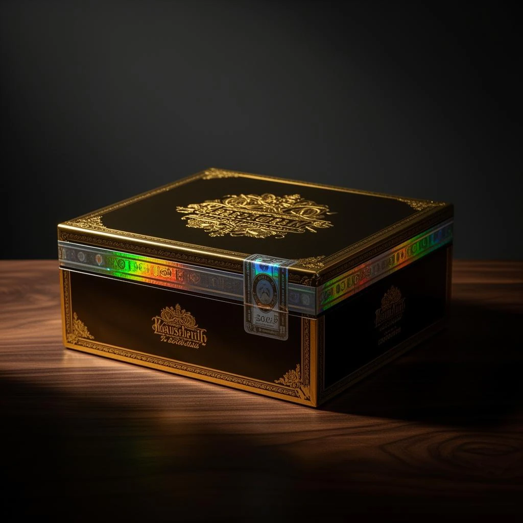 Tobacco & Vape Packaging cold foil stamping applications
